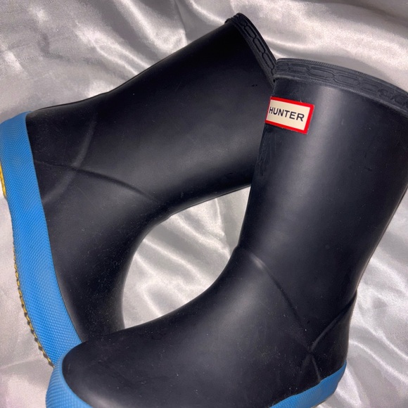 Hunter Other - Hunter Kids Navy Blue Rain Boots